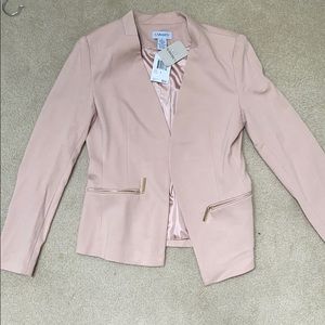 Blush blazer